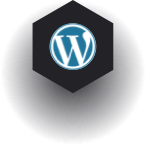 WordPress Logo Polygon